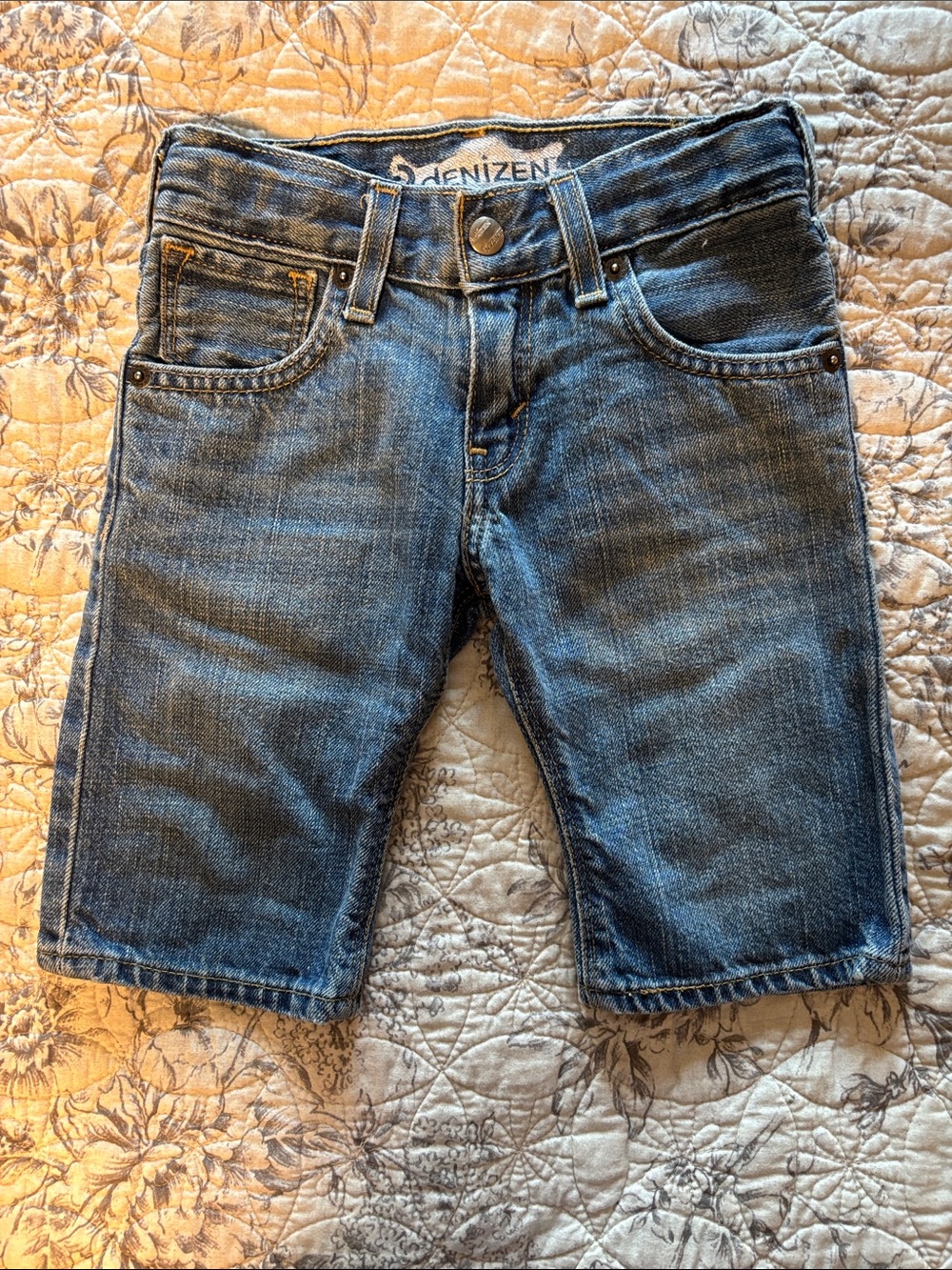 Denizen from Levi's Dark Blue Denim Relaxed Shorts
